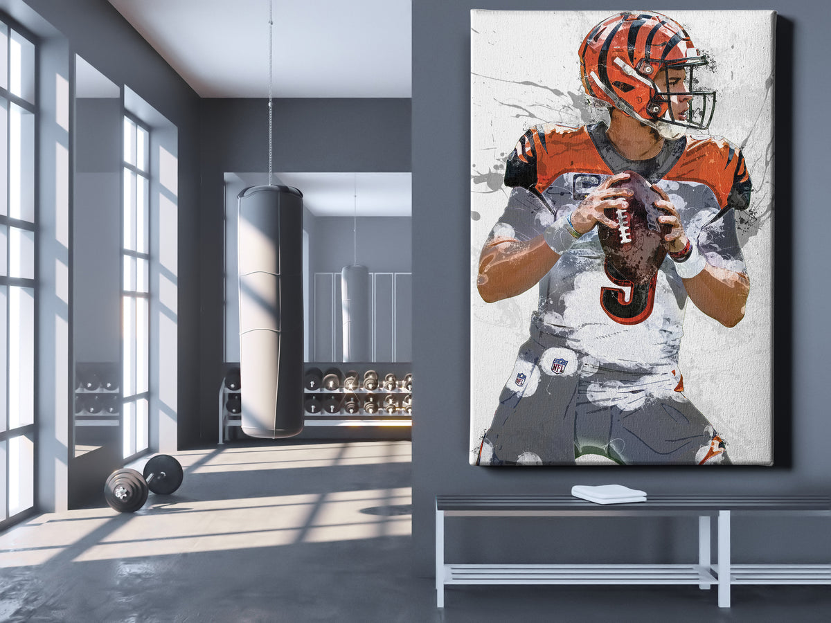 The Cincinnati Bengals Joe Burrow QB1 In Week 11 PFF Grade Home Decor  Poster Canvas - REVER LAVIE