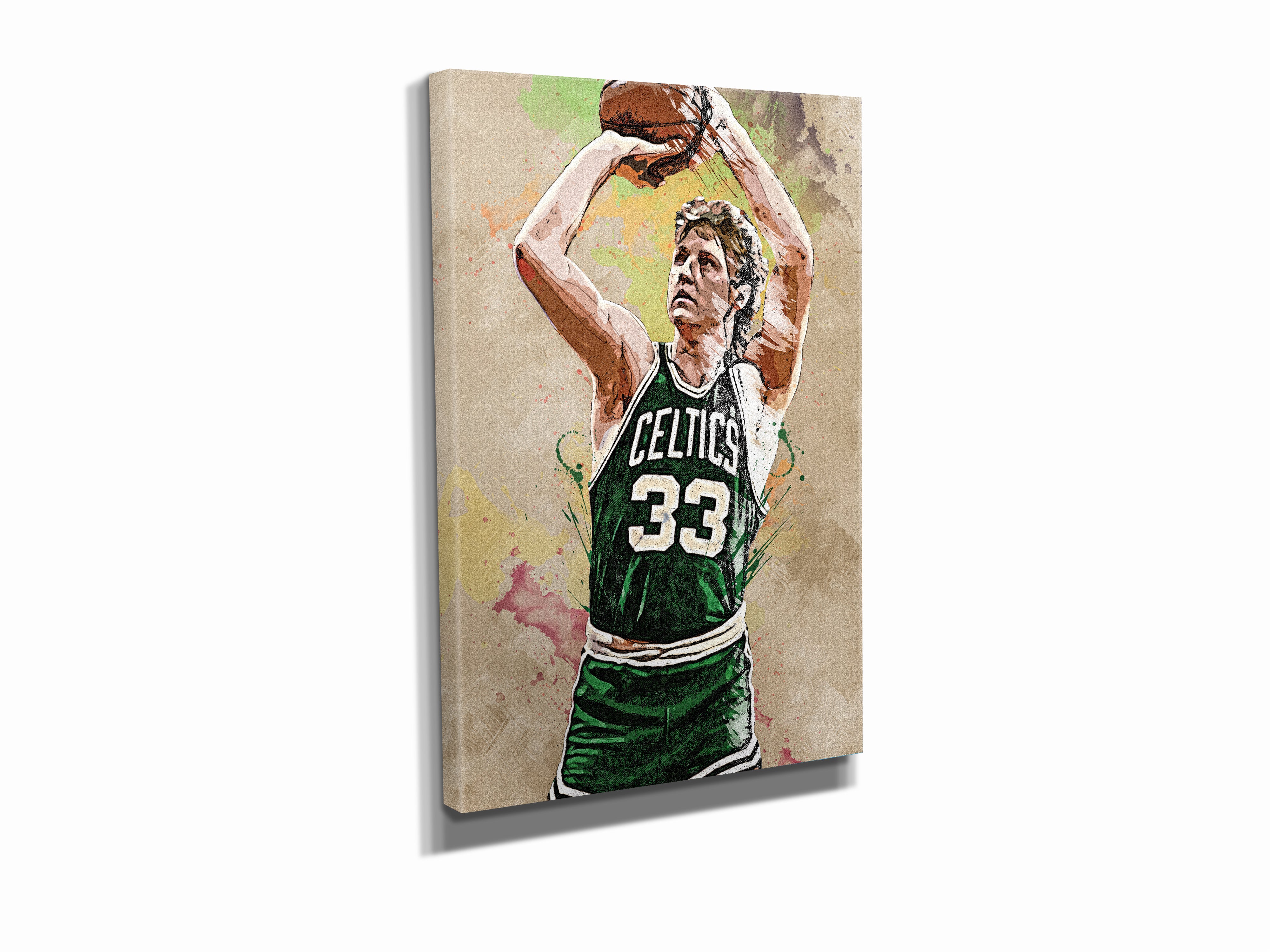 Boston Jersey Custom Canvas Print Wall Art