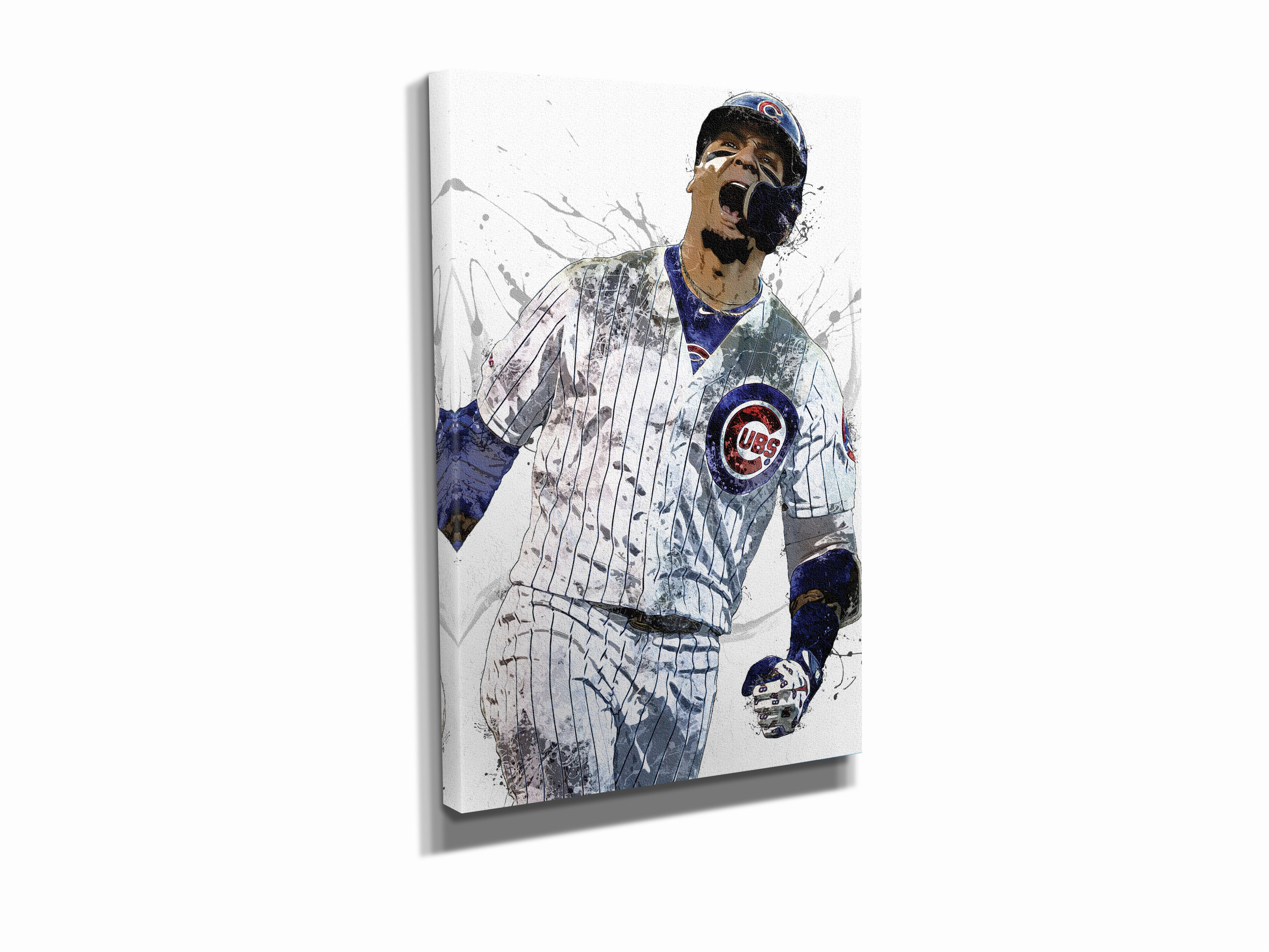  Javier Baez Chicago Cubs Poster Print, Baseball Player