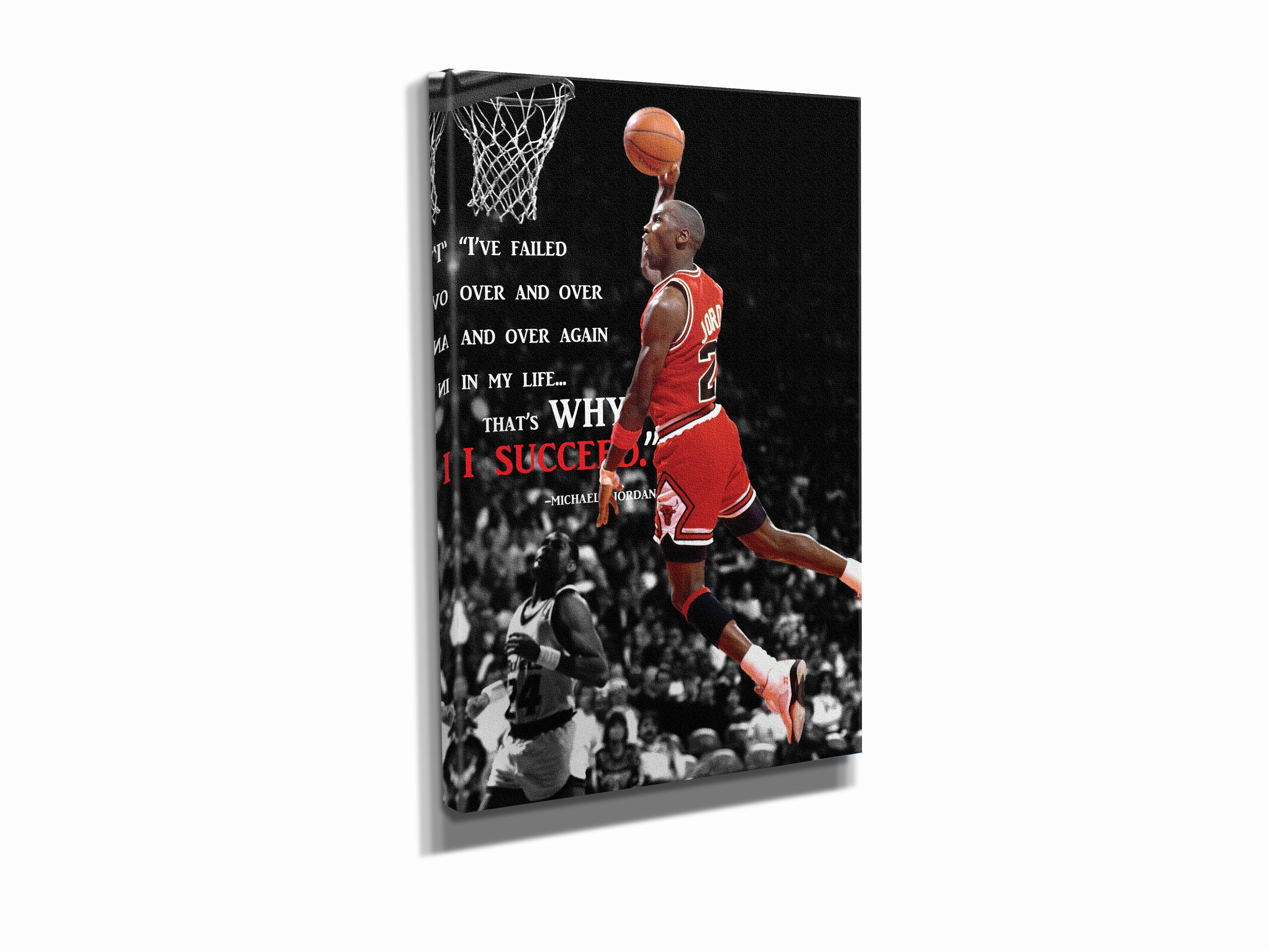 Michael Jordan Smoking Poster Chicago Bulls Basketball Hand Made Poste –  CanvasBlackArt