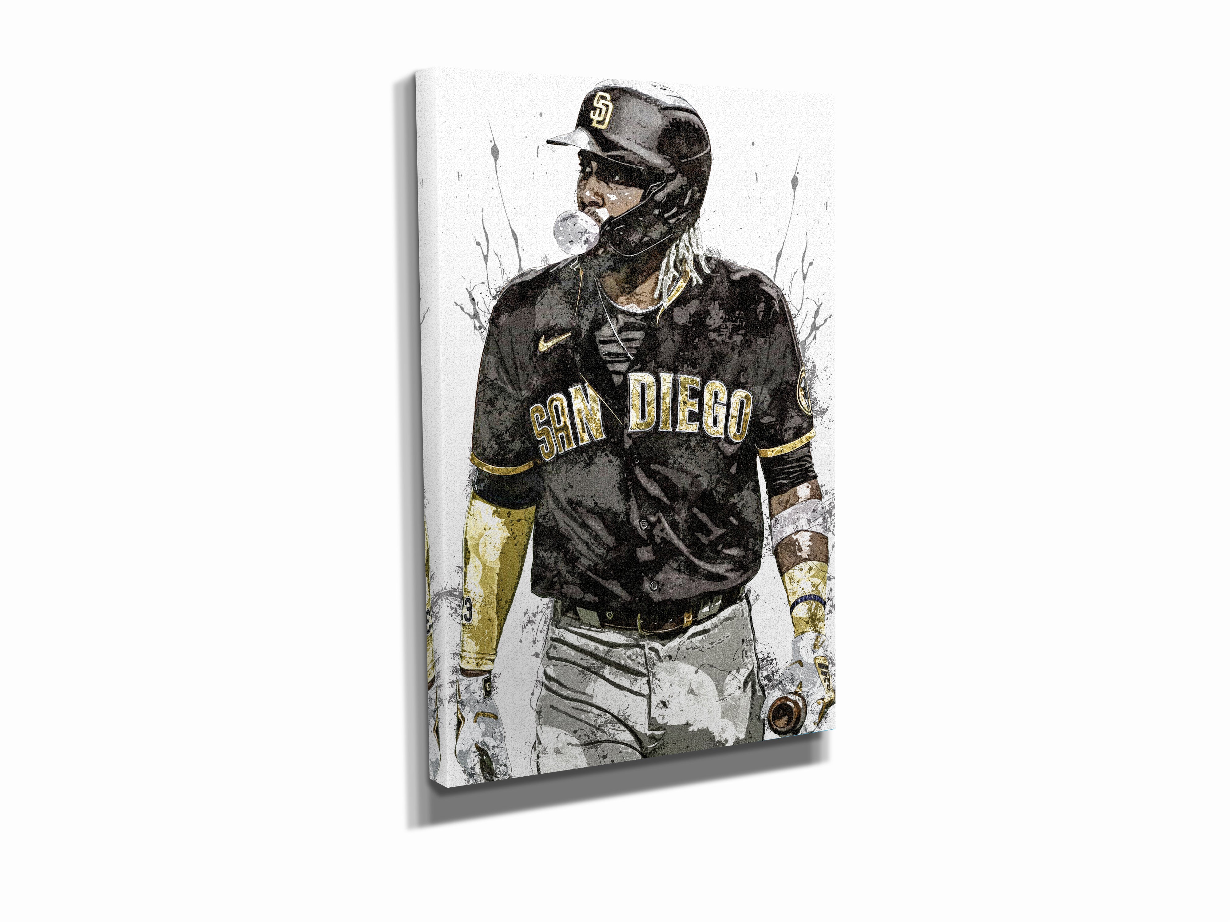 Fernando Tatis Jr. San Diego Baseball  Art Board Print for Sale
