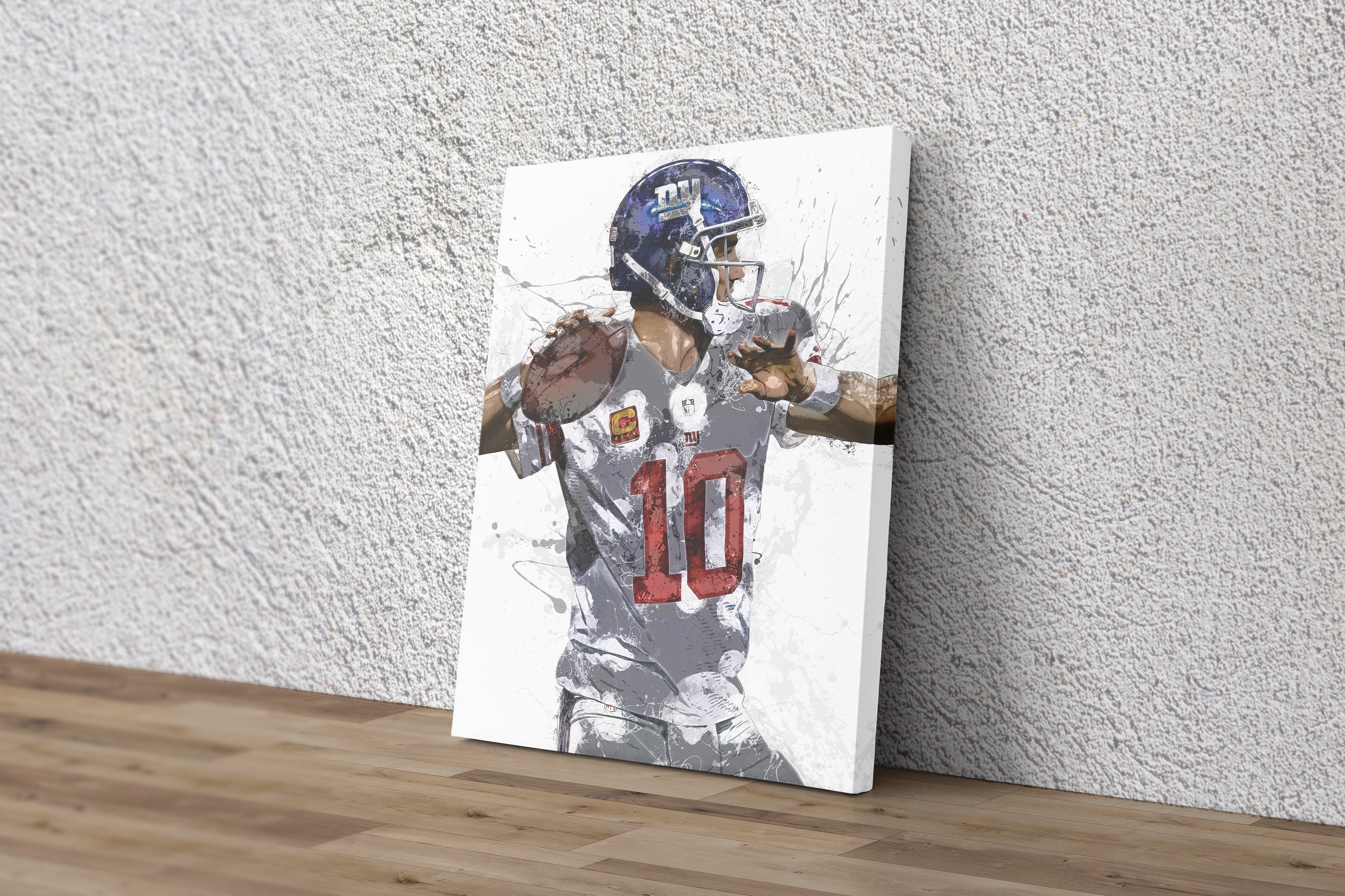 Eli Manning Giants Art Print