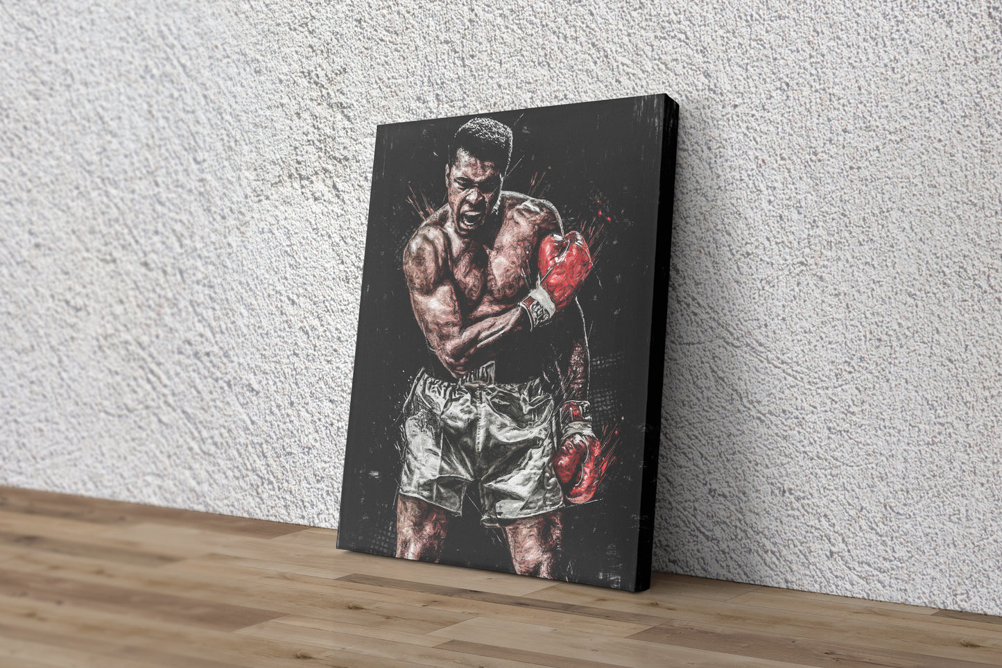 Muhammad Ali Poster The Greatest Boxing Hand Made Posters Canvas Print Kids Wall Art Man Cave Gift Home Decor