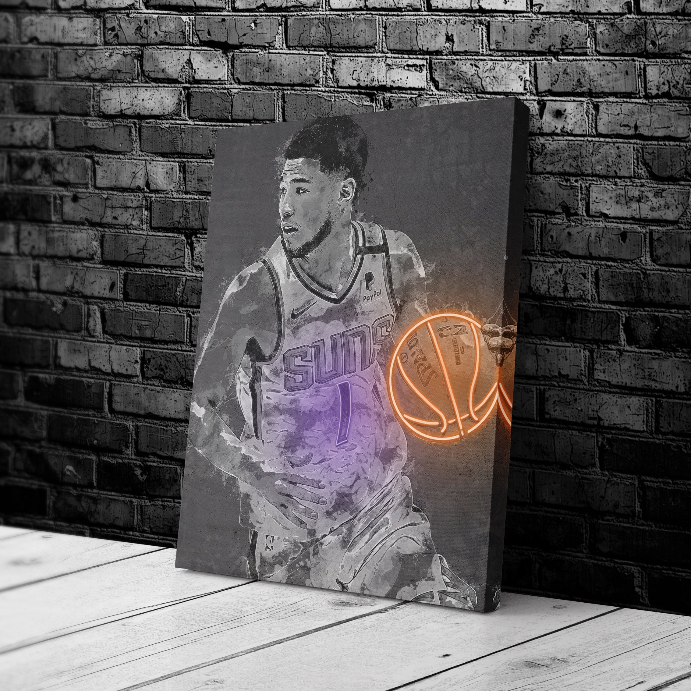 Wallpaper Devin Booker Poster for Sale by taniyadi97