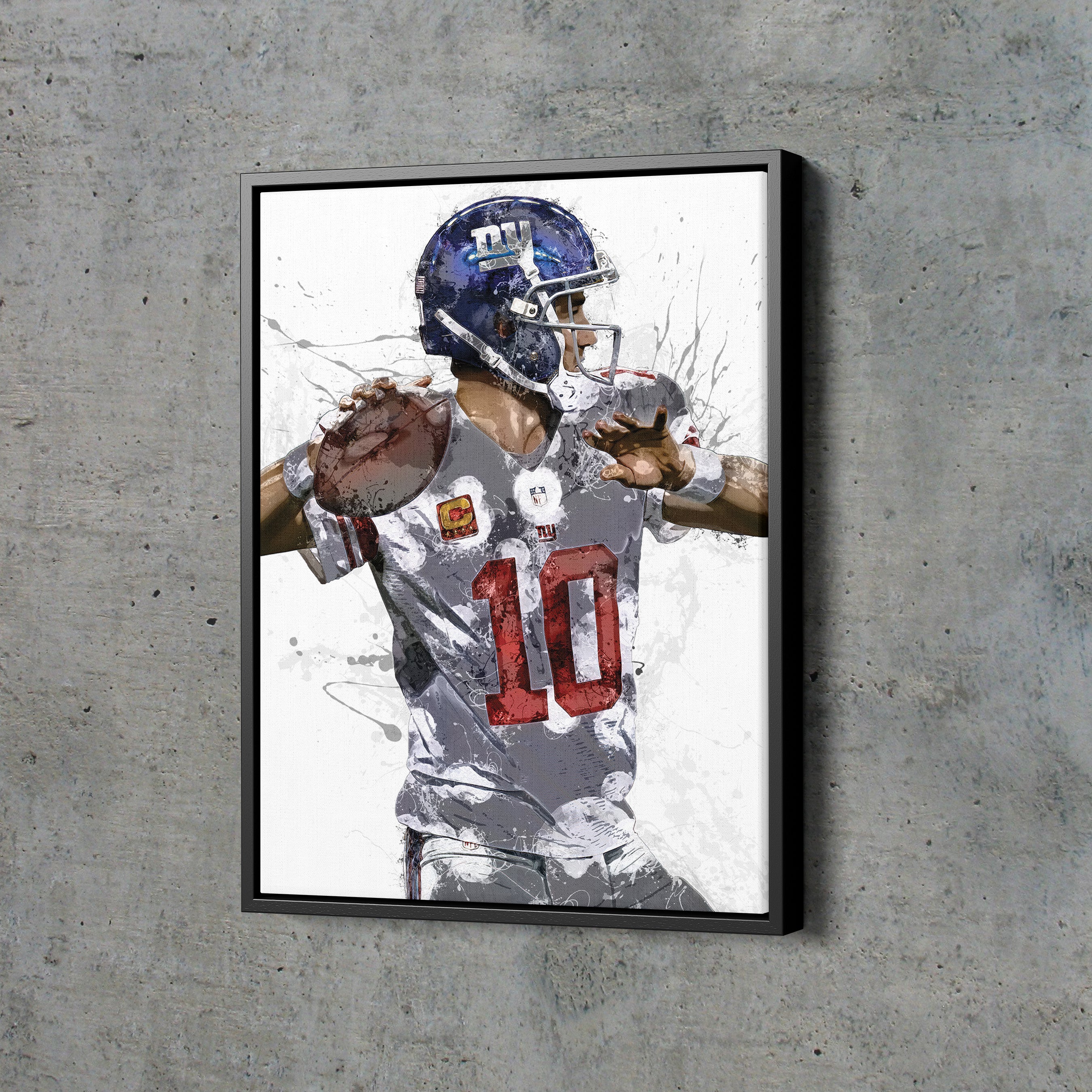 Eli Manning Giants Poster