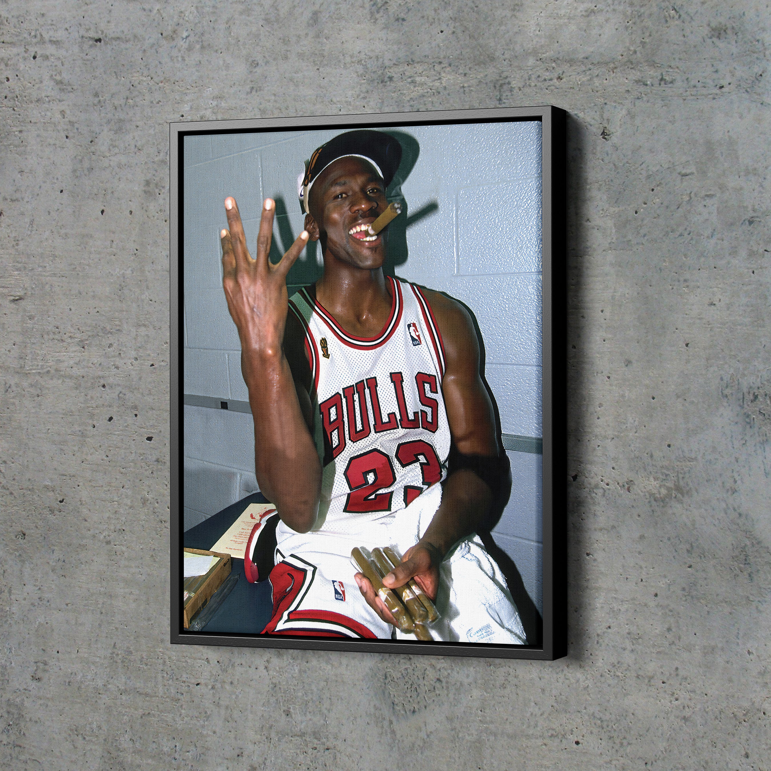 Michael Jordan Chicago Bulls Basketball NBA Player Poster