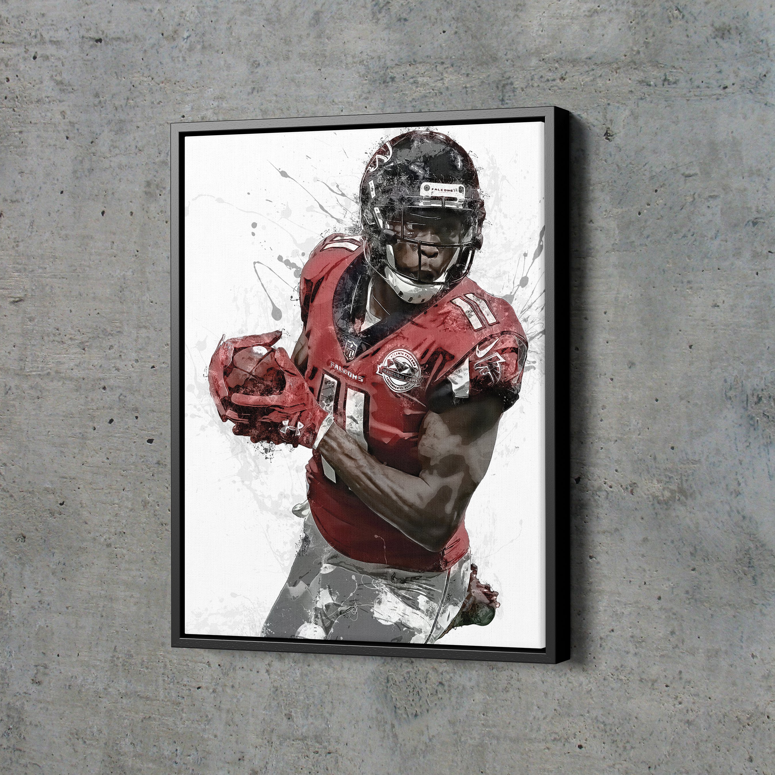 Youth Julio Jones Black Atlanta Falcons Player Jersey