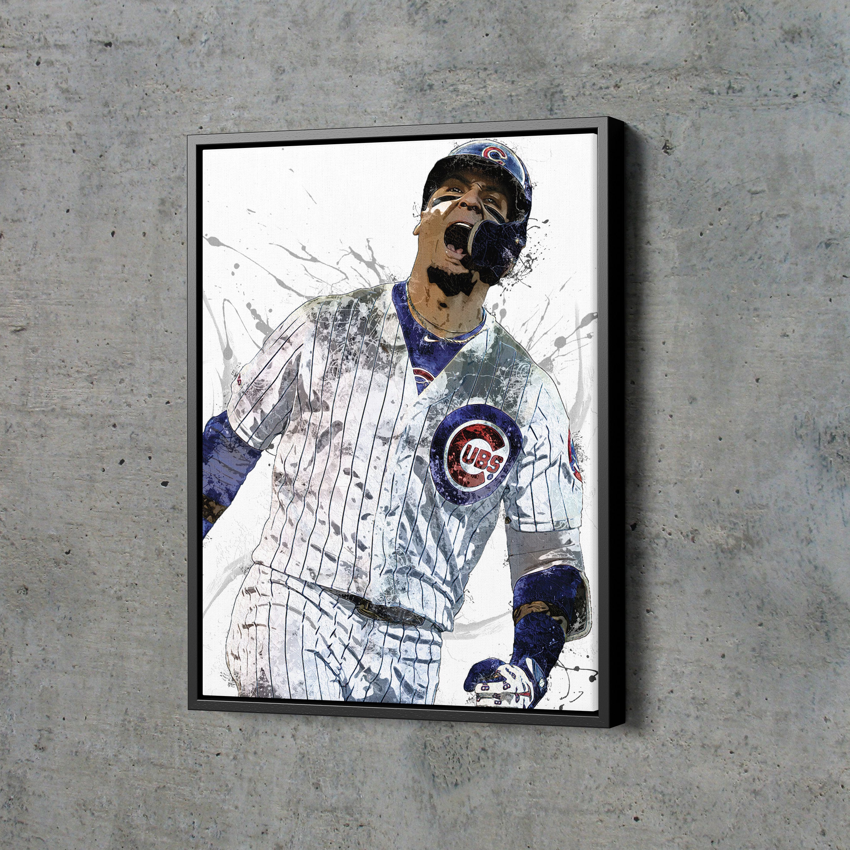 Javier Baez Chicago Cubs Poster Print, Baseball Player, ArtWork, Canvas  Art, Real Player, Javier Baez Decor, Posters for Wall SIZE 24''x32'' (61x81