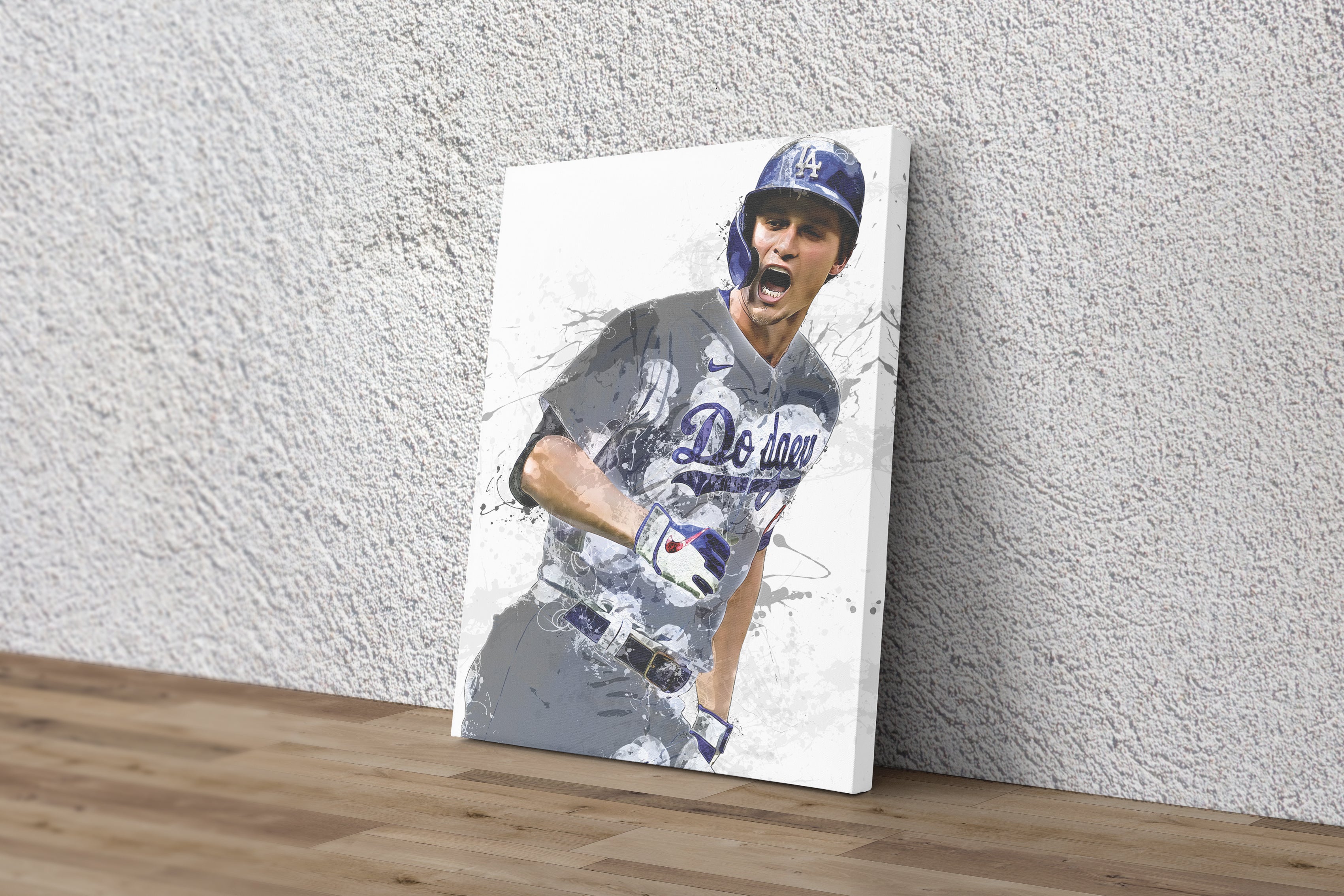 Buy Corey Seager Poster Los Angeles Dodgers Canvas Print Wall