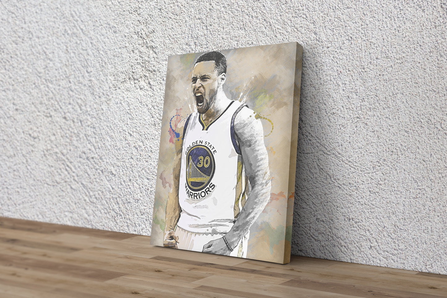 Stephen Curry Poster Golden State Warriors Basketball Hand Made Posters Canvas Print Kids Wall Art Man Cave Gift Home Decor