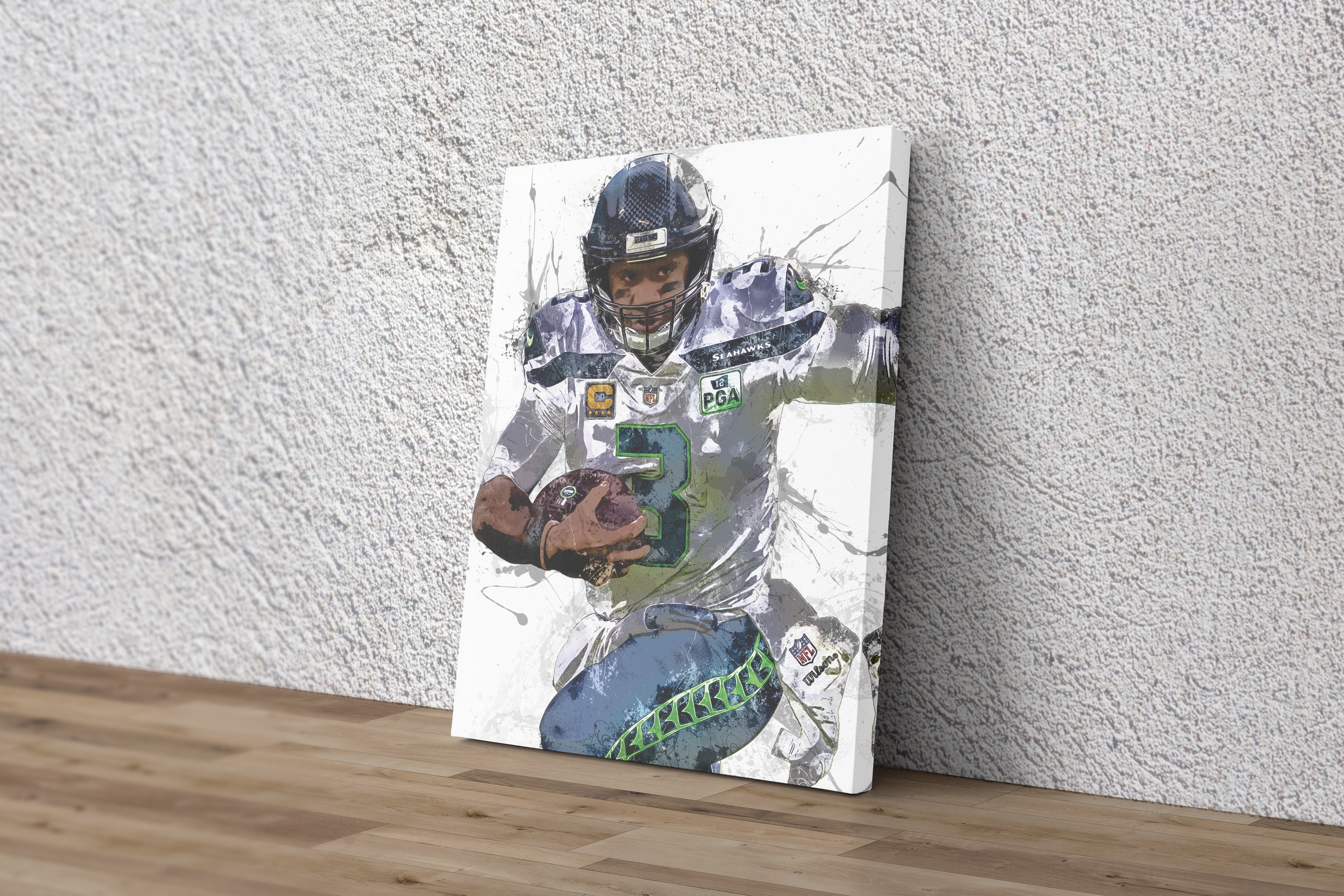 Seattle Seahawks Wood Wall Art