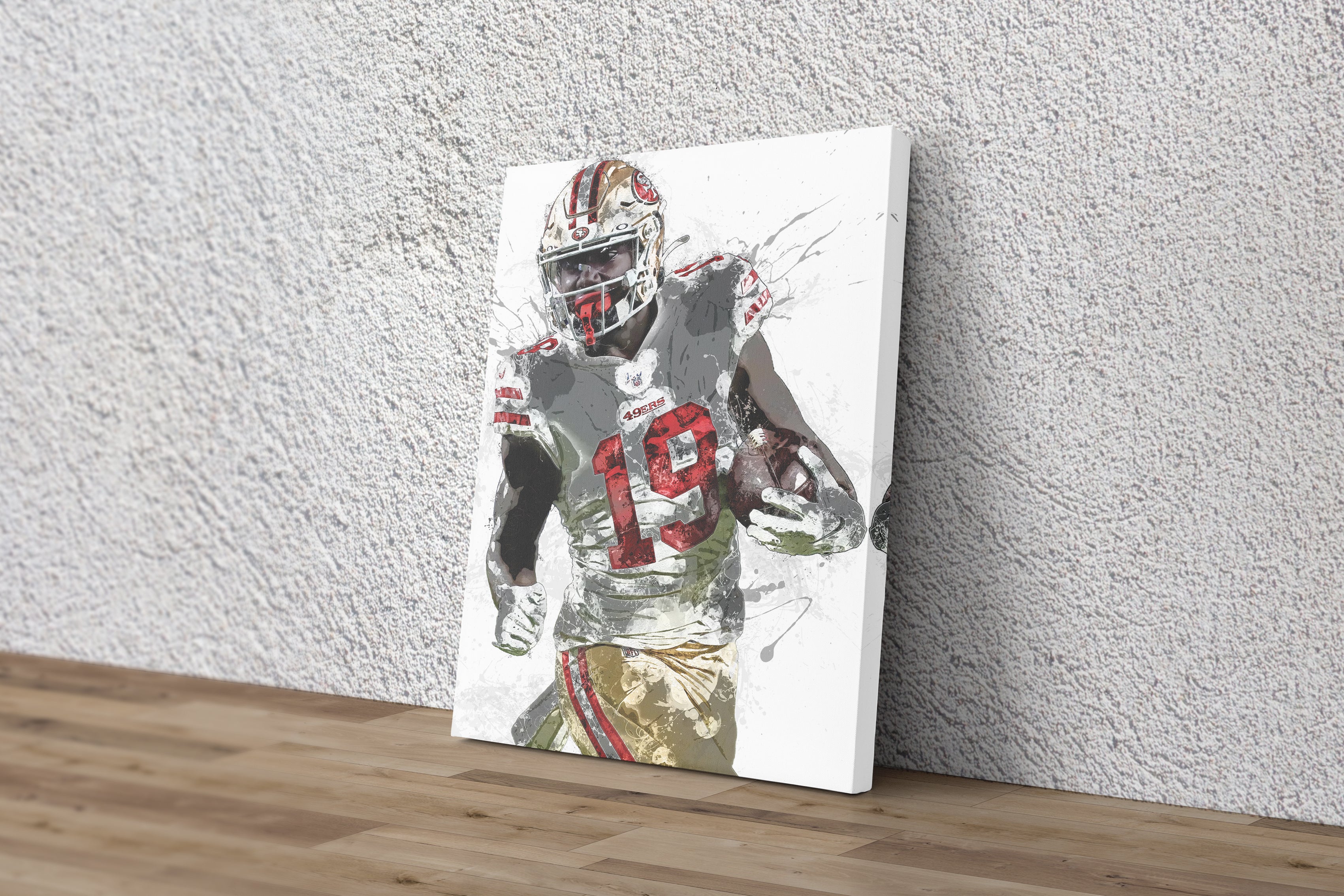 Deebo Samuel football Paper Poster 49ers 4 - Deebo Samuel