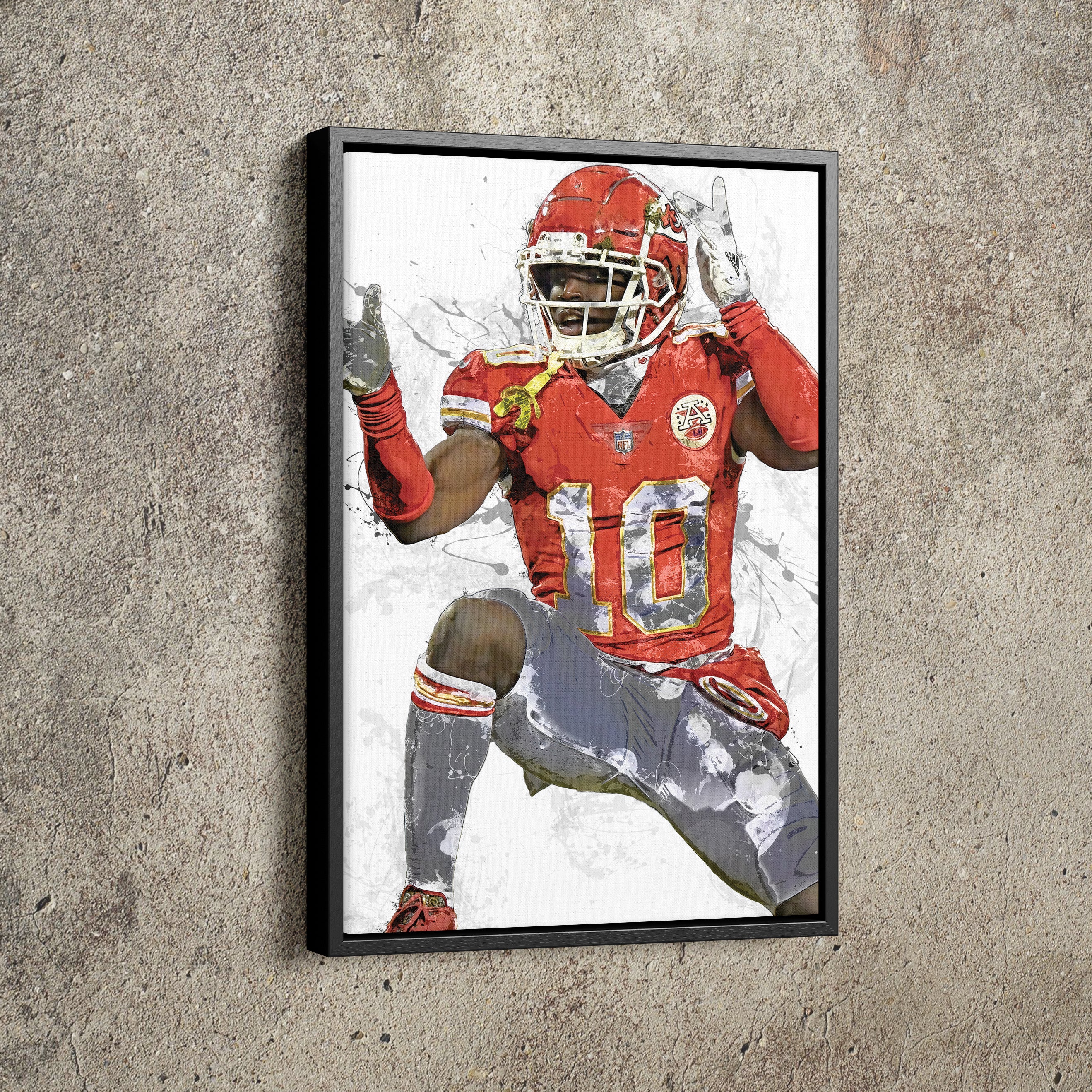 : Tyreek Hill Poster Print, American Football Player