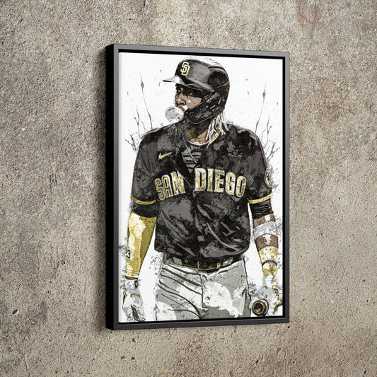 Fernando Tatis Jr Poster San Diego Padres Baseball Painting Hand Made Posters Canvas Print Wall Kids Art Man Cave Gift Home Decor