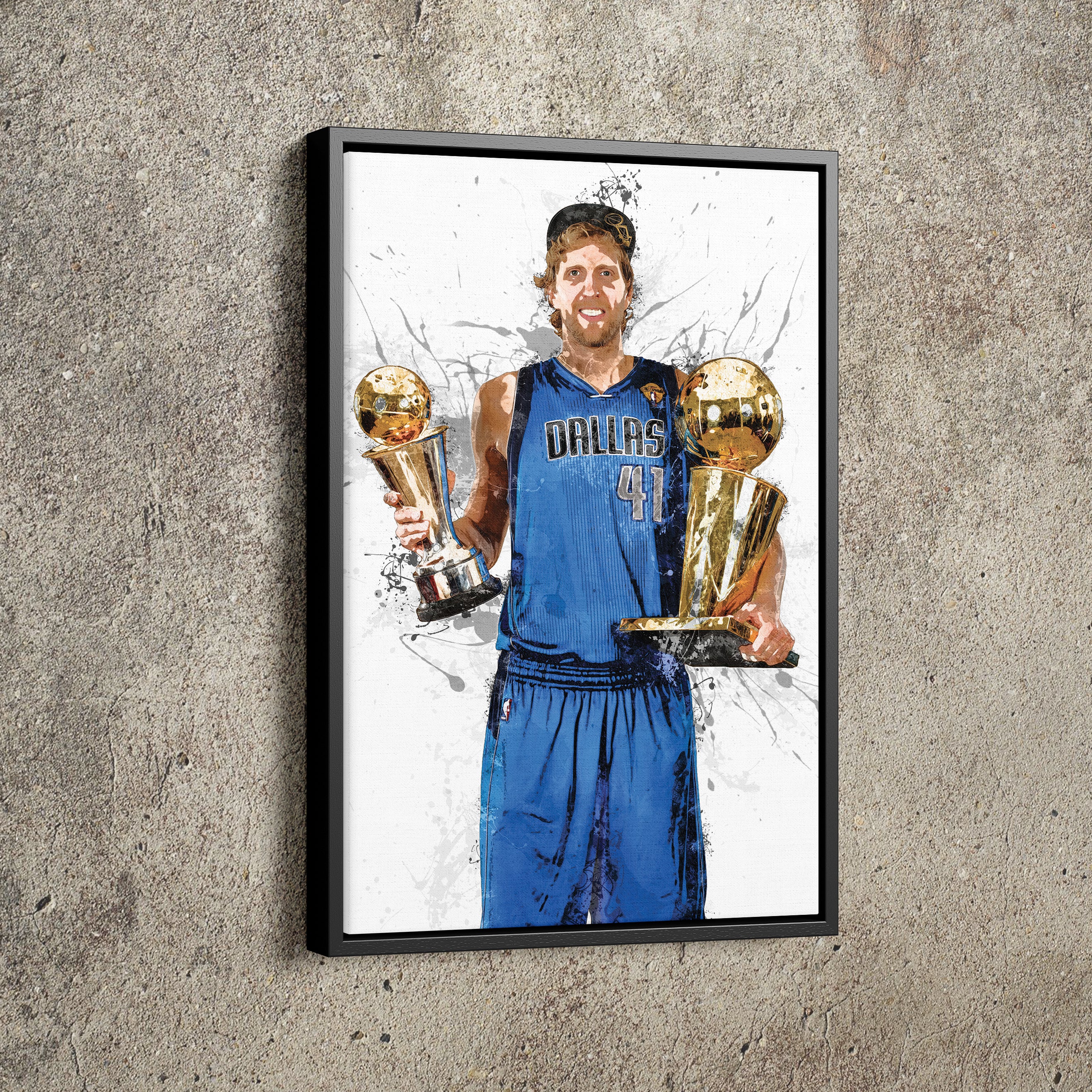  TUITA Dirk Nowitzki Germany Basketball Player Poster