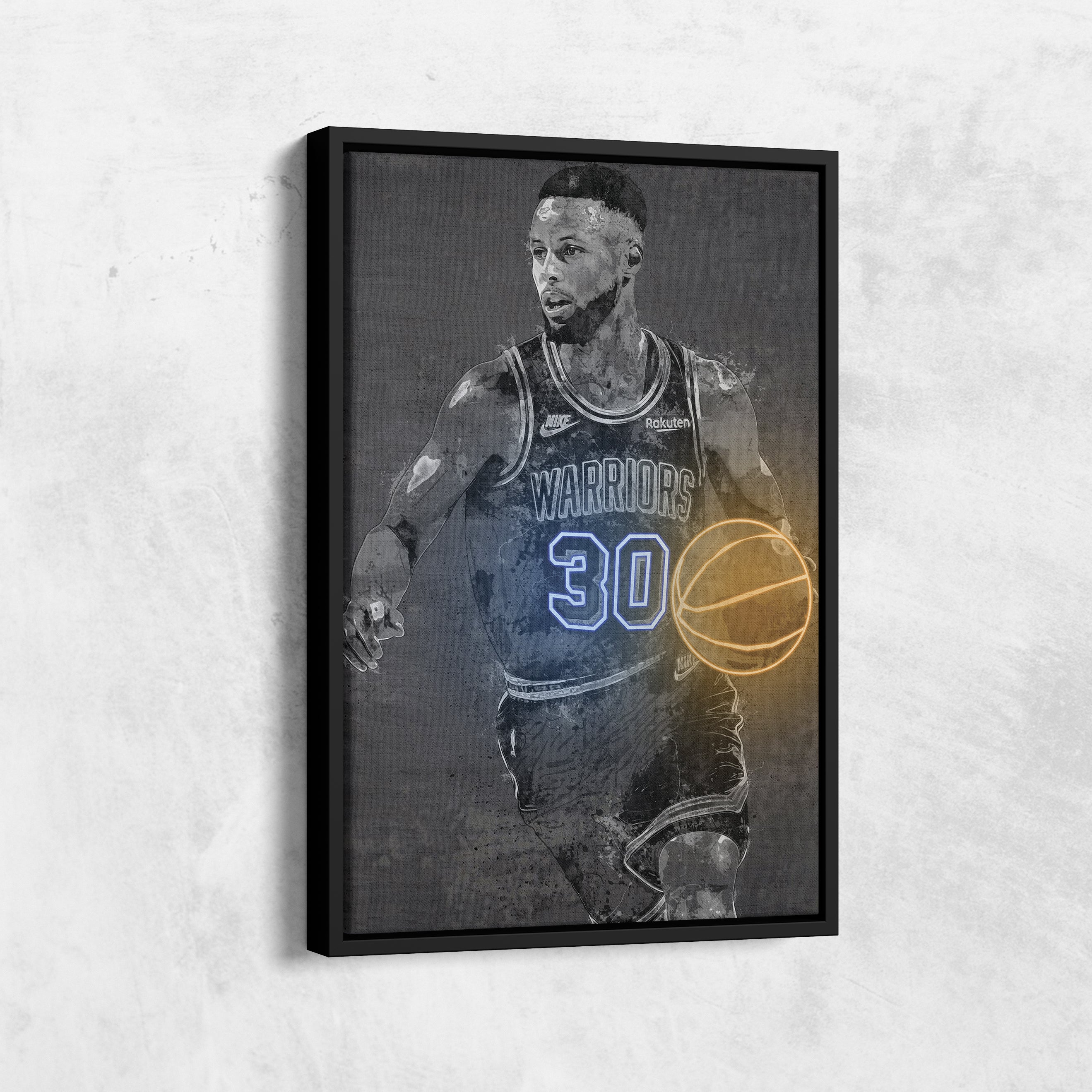 steph curry poster
