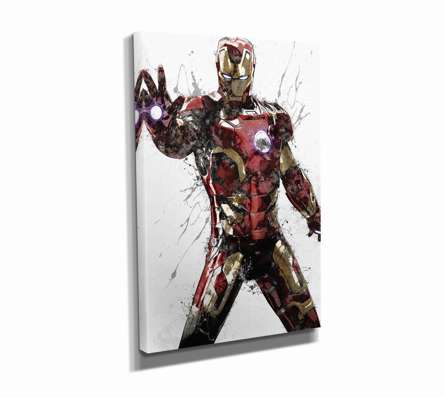 Iron Man Poster Marvel Superhero Comics Painting Hand Made Posters Canvas Print Kids Wall Art Man Cave Gift Home Decor