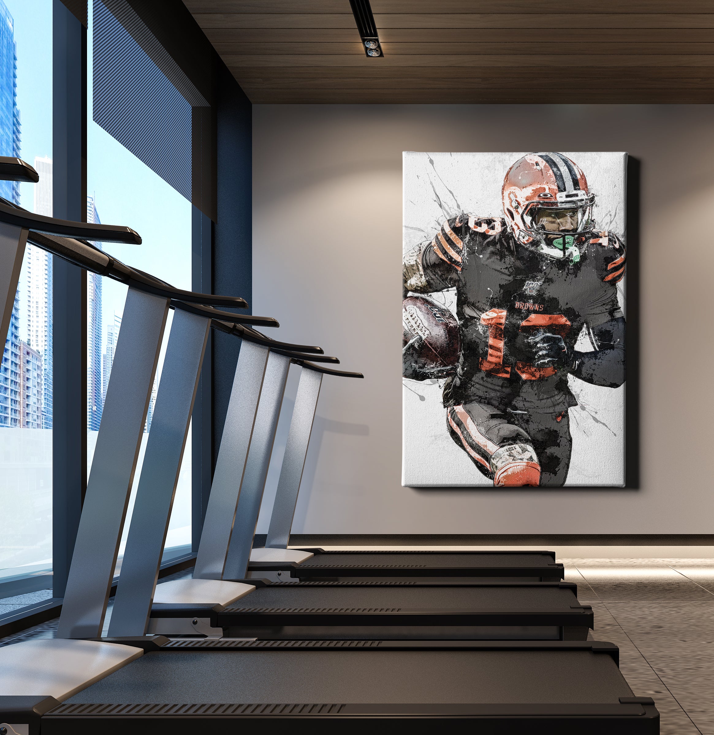 Official Odell Beckham Jr. Cleveland Browns Home Decor, Browns