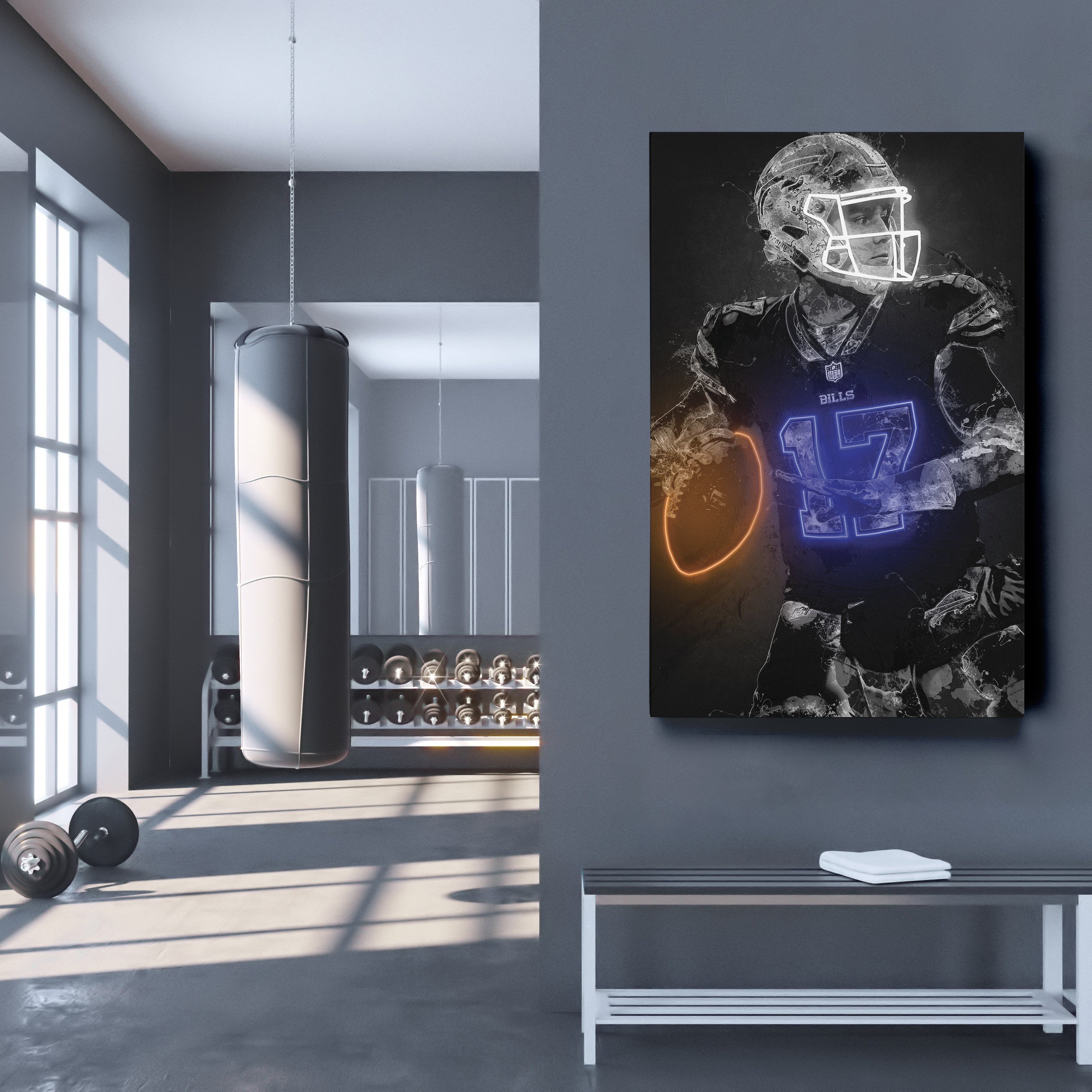 Official Josh Allen Buffalo Bills Home Decor, Bills Josh Allen