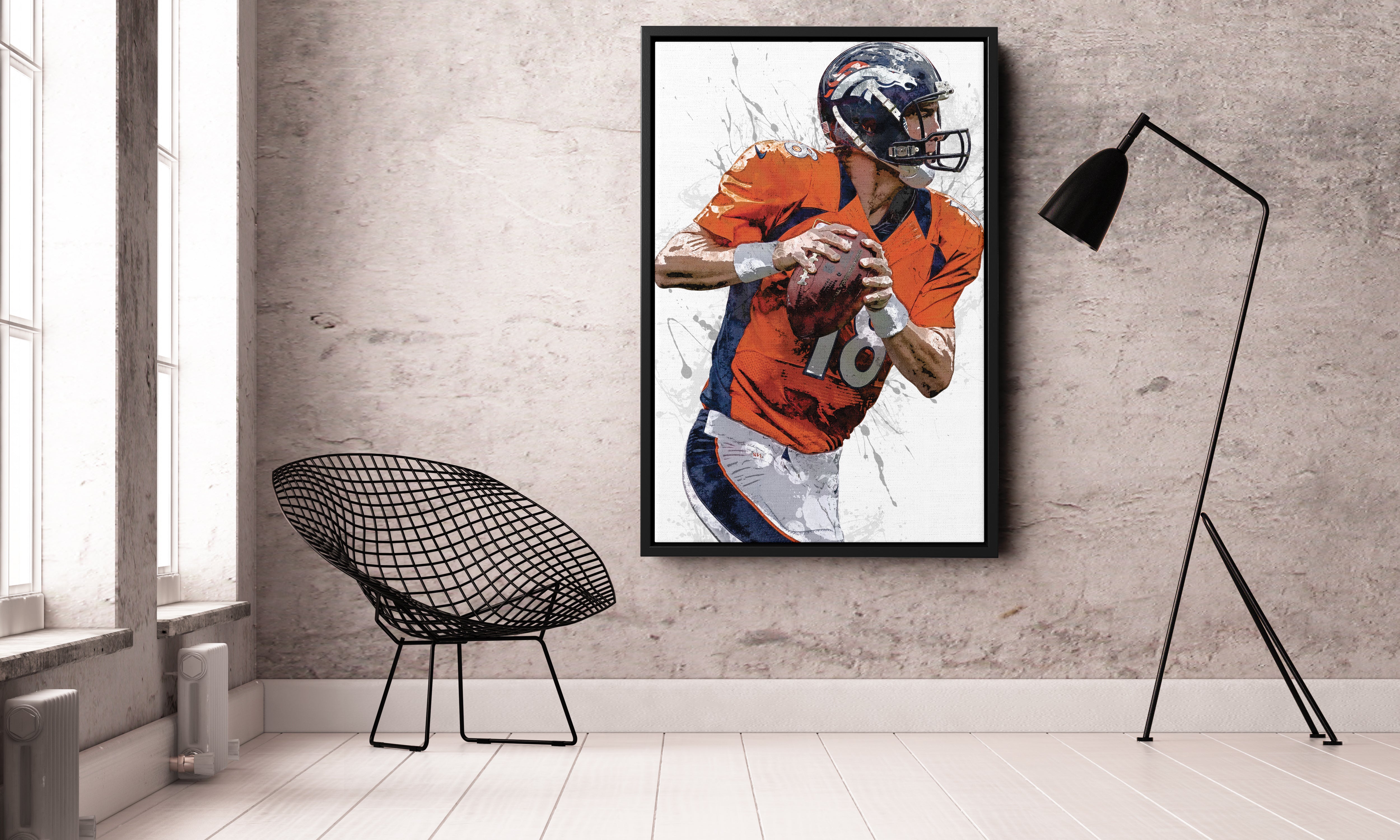 Peyton Manning - Denver Broncos fine art print