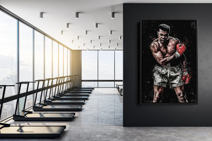 Muhammad Ali Poster The Greatest Boxing Hand Made Posters Canvas Print Kids Wall Art Man Cave Gift Home Decor