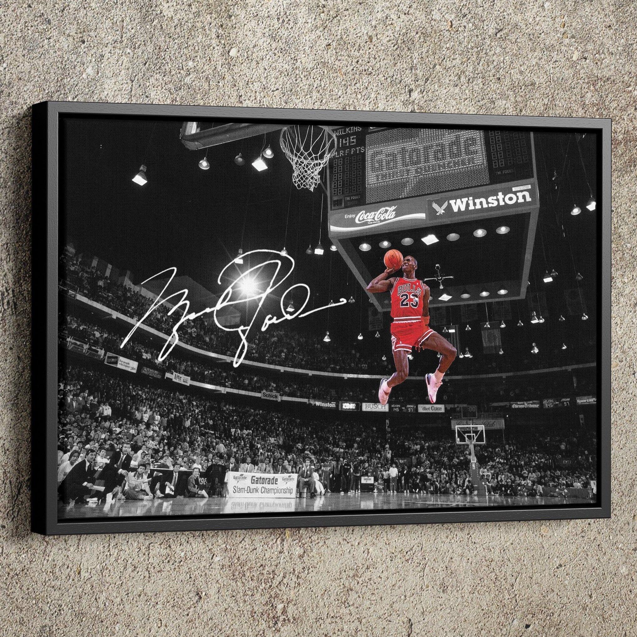 Wall sticker Autograph of Michael Jordan