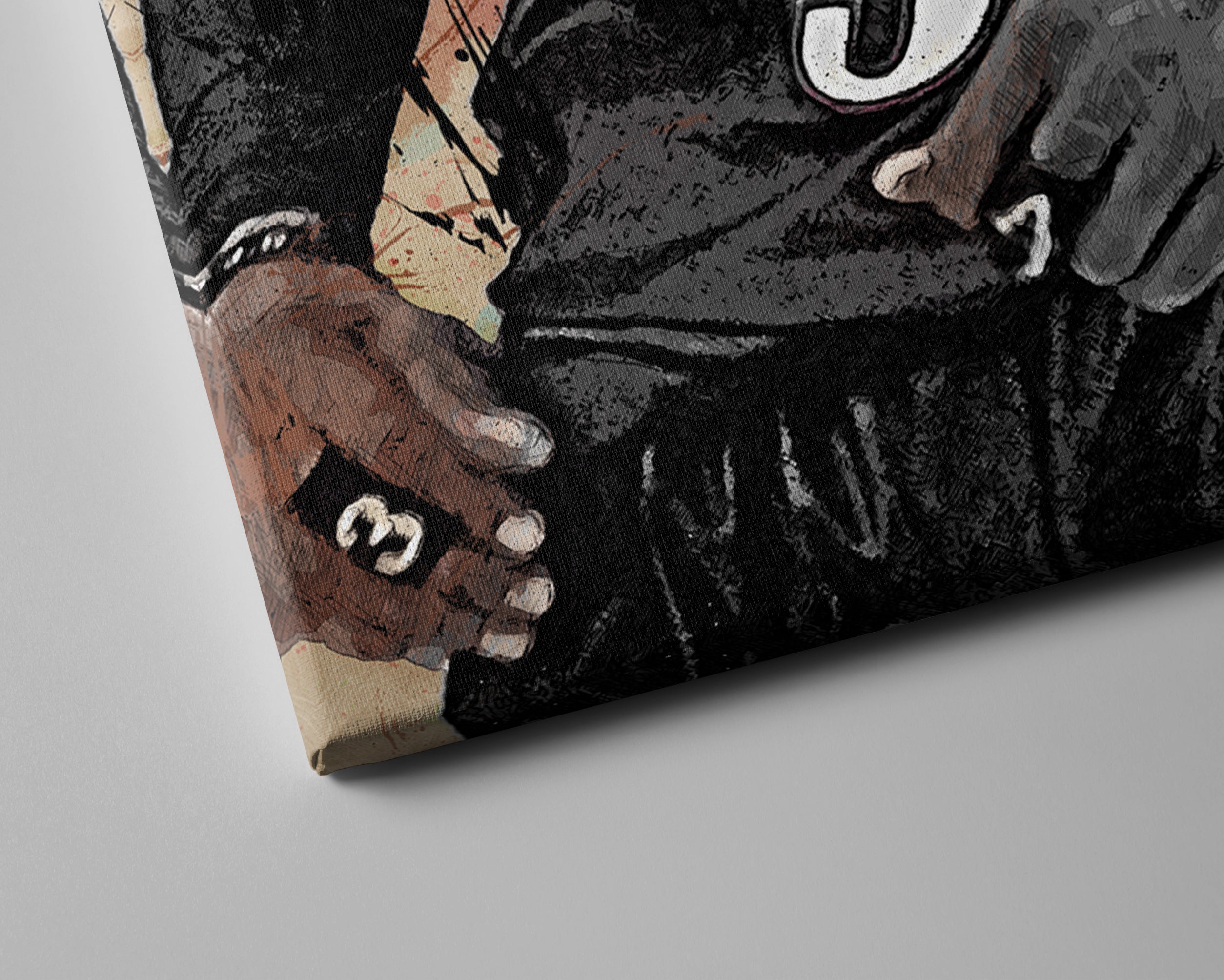 Philadelphia 76ers Jersey Custom Canvas Print Wall Art for Boy